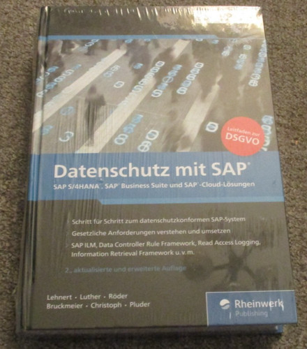Datenschutz mit sap - datenschutz,