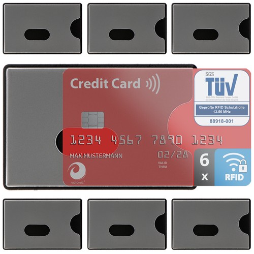Rfid block nfc schutzhülle - 6x,