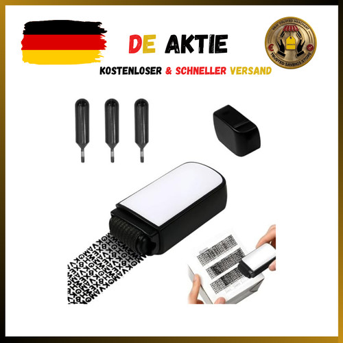 Datenschutz rollstempel set - rollstempel,